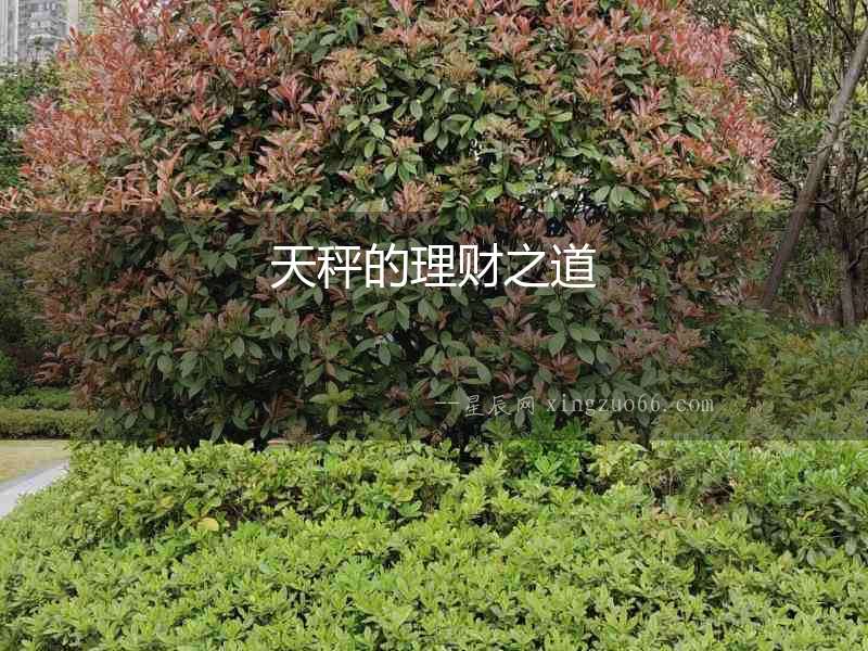 天秤的理財(cái)之道