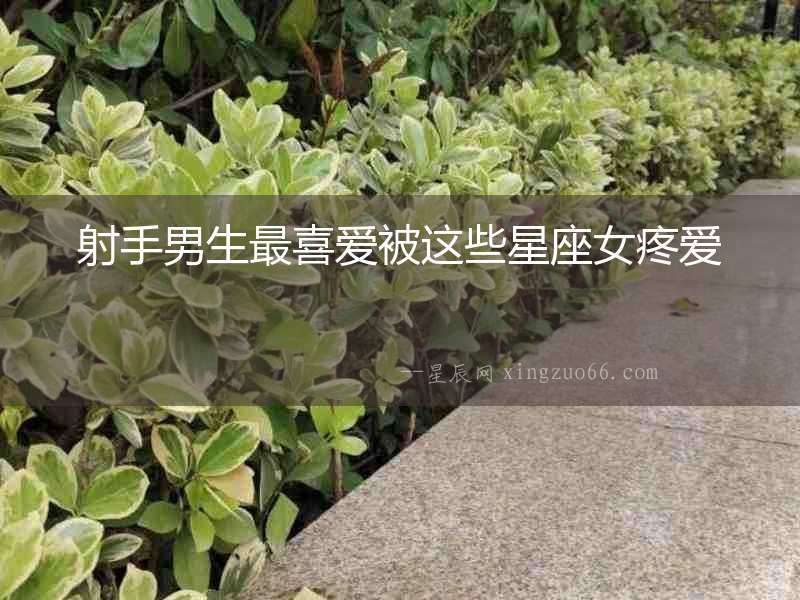 射手男生最喜愛被這些星座女疼愛