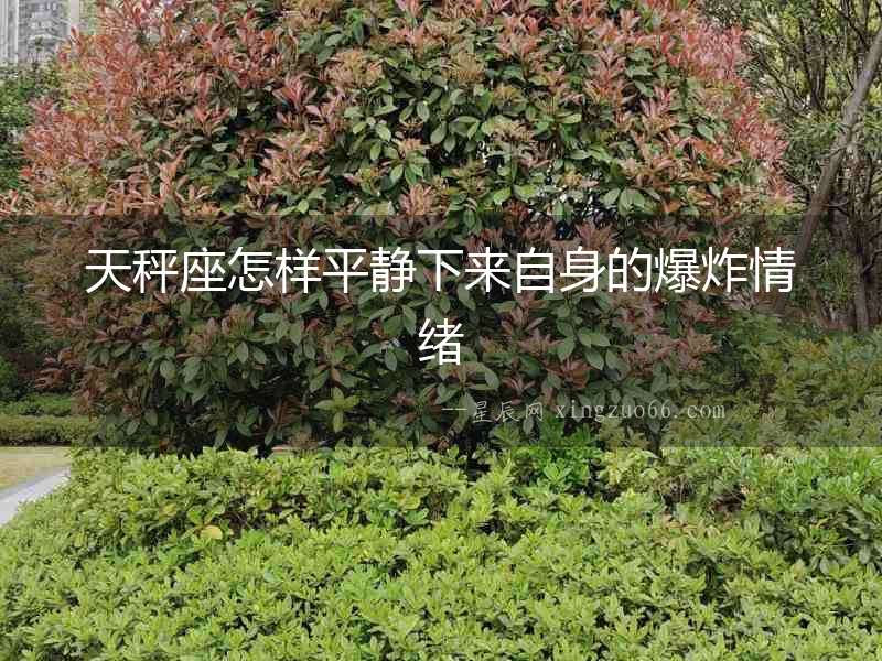 天秤座怎樣平靜下來(lái)自身的爆炸情緒