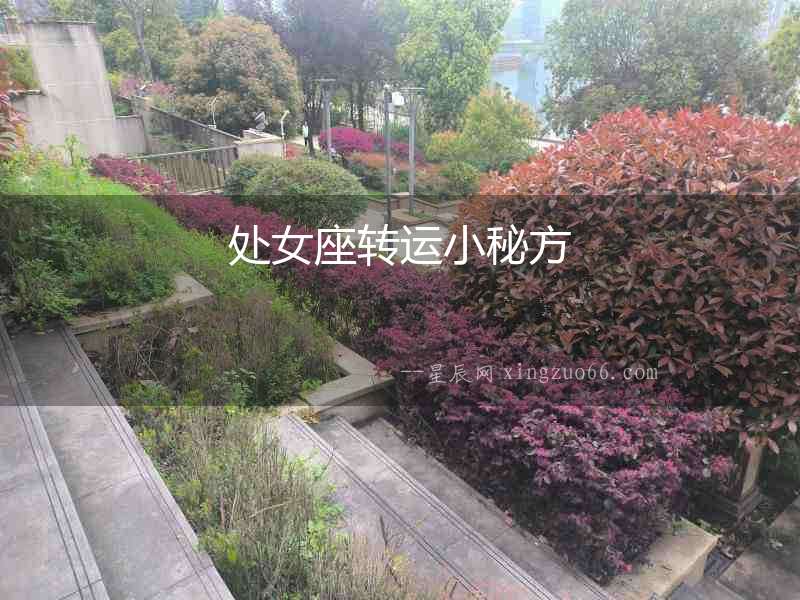 處女座轉(zhuǎn)運小秘方