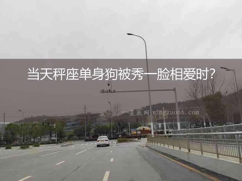 當天秤座單身狗被秀一臉相愛時？