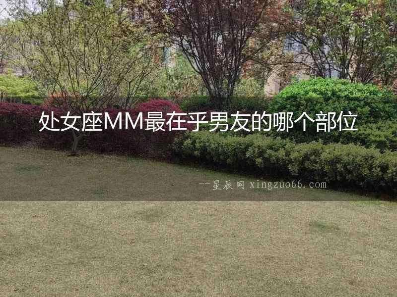 處女座MM最在乎男友的哪個(gè)部位