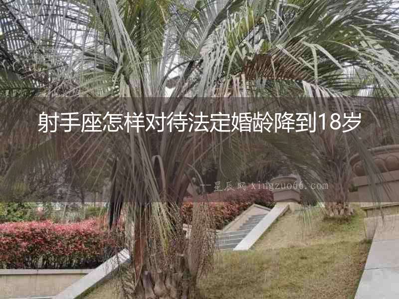 射手座怎樣對(duì)待法定婚齡降到18歲