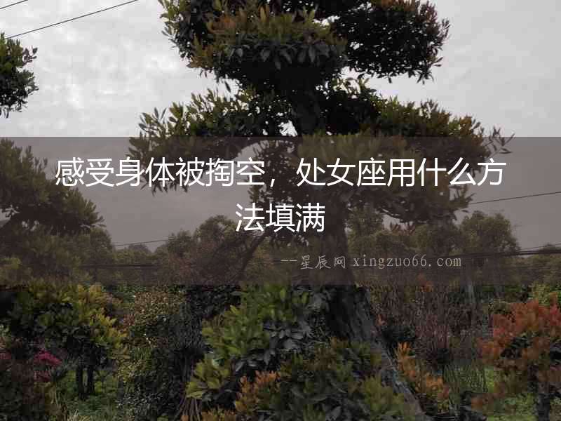 感受身體被掏空，處女座用什么方法填滿