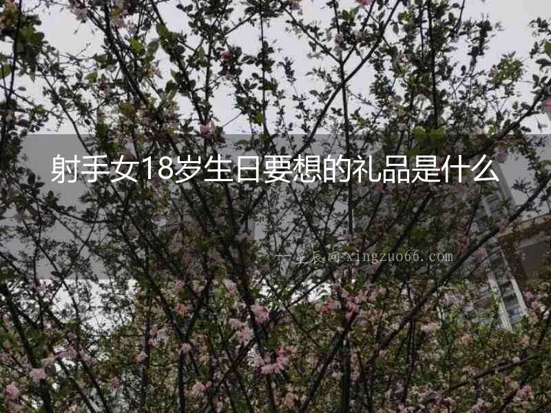 射手女18歲生日要想的禮品是什么