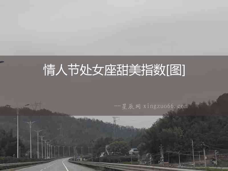 情人節處女座甜美指數[圖]