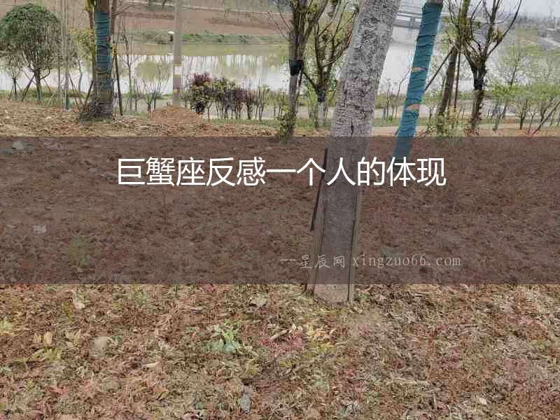 巨蟹座反感一個人的體現(xiàn)
