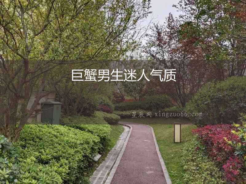 巨蟹男生迷人氣質(zhì)