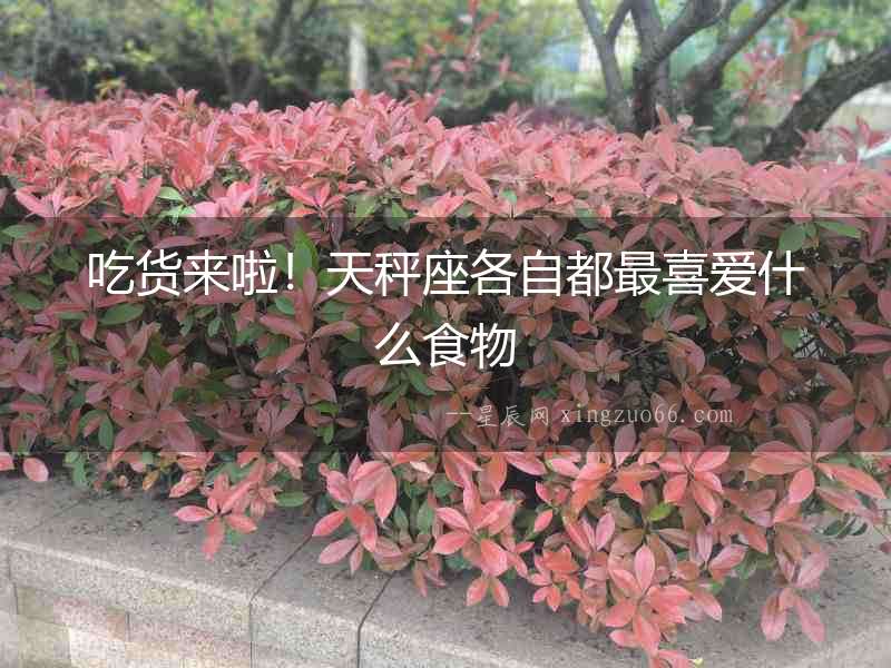 吃貨來啦！天秤座各自都最喜愛什么食物