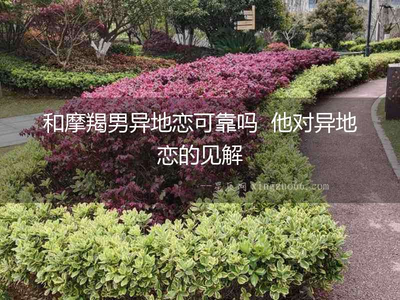 和摩羯男異地戀可靠嗎  他對異地戀的見解