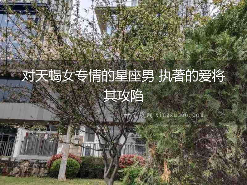 對(duì)天蝎女專情的星座男 執(zhí)著的愛(ài)將其攻陷