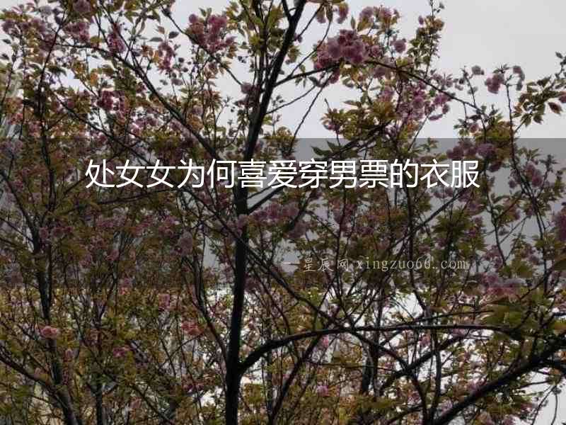 處女女為何喜愛穿男票的衣服