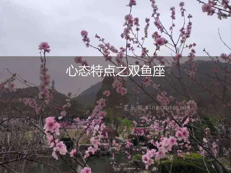 心態特點之雙魚座