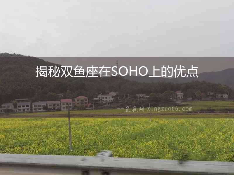 揭秘雙魚座在SOHO上的優點