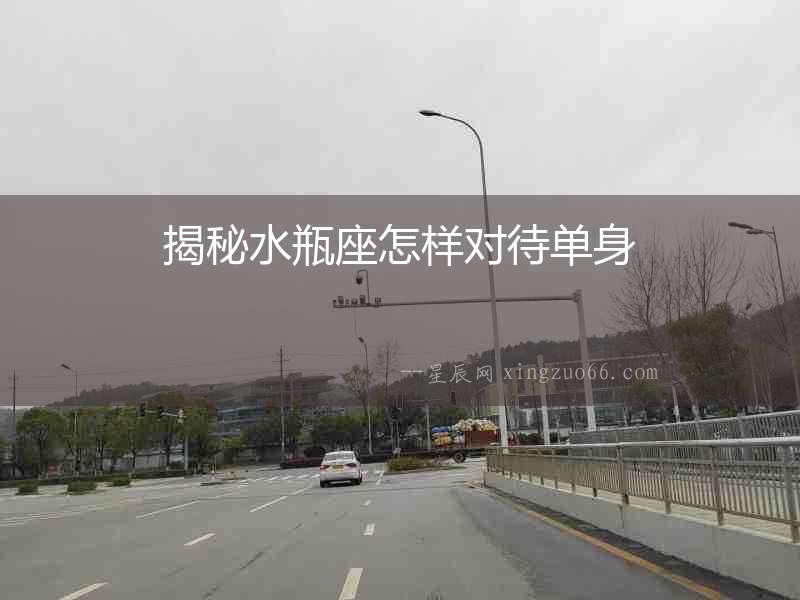揭秘水瓶座怎樣對(duì)待單身