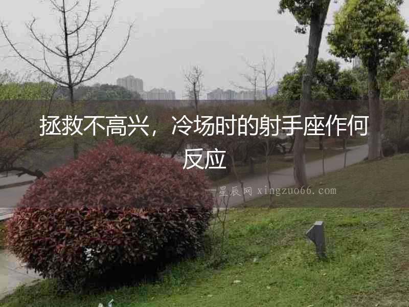 拯救不高興，冷場時的射手座作何反應