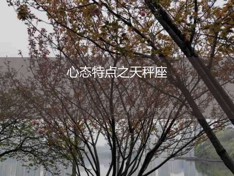 心態特點之天秤座
