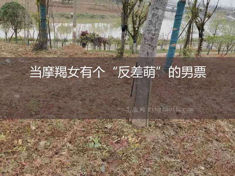 當(dāng)摩羯女有個(gè)“反差萌”的男票