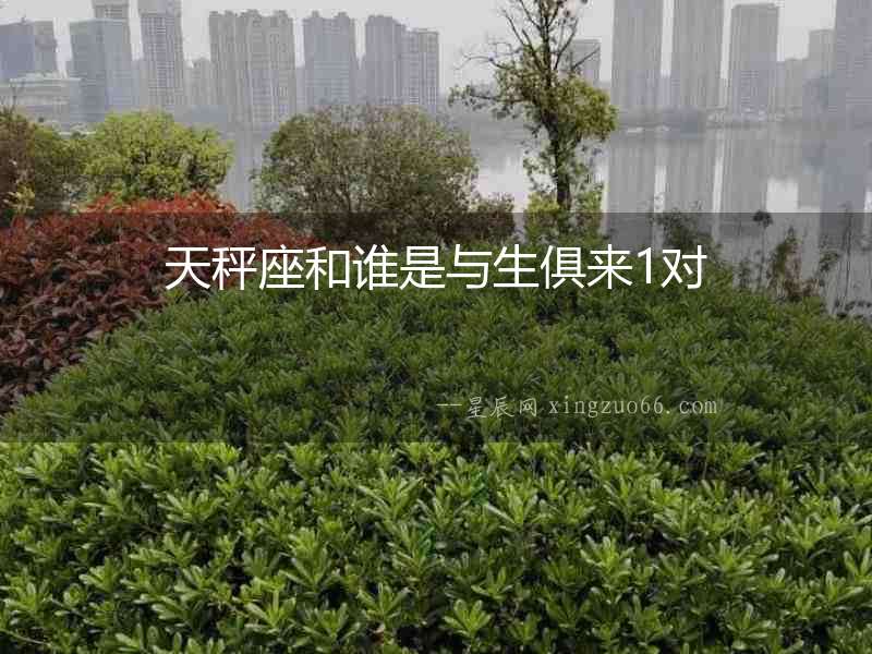 天秤座和誰是與生俱來1對(duì)