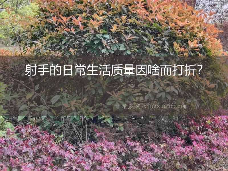 射手的日常生活質(zhì)量因啥而打折？