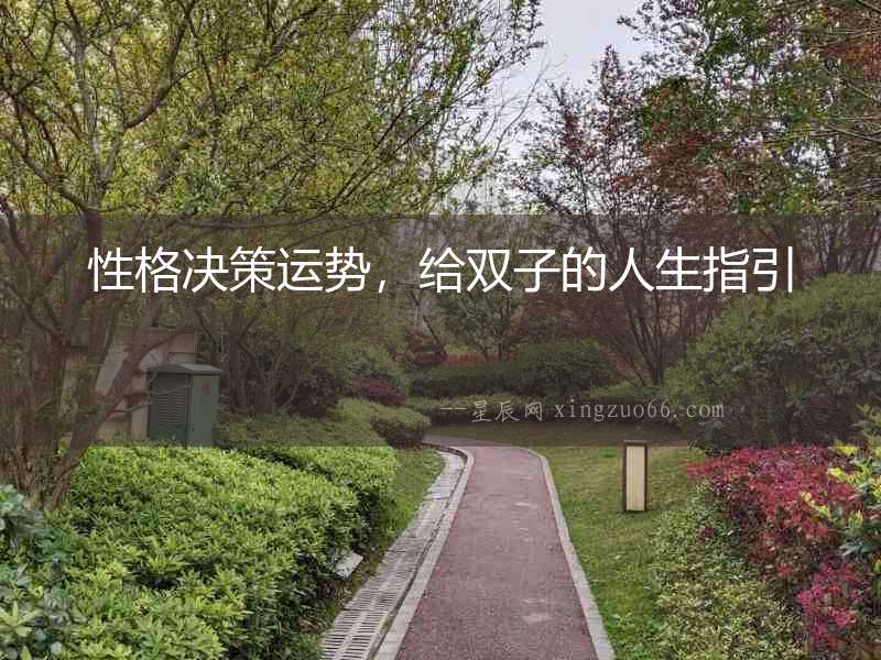 性格決策運(yùn)勢(shì)，給雙子的人生指引