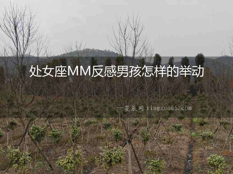 處女座MM反感男孩怎樣的舉動