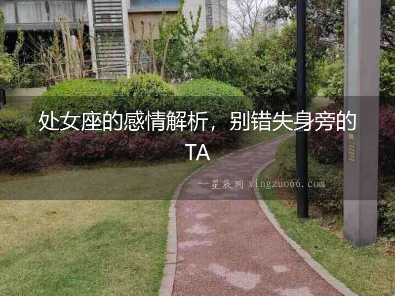 處女座的感情解析，別錯失身旁的TA