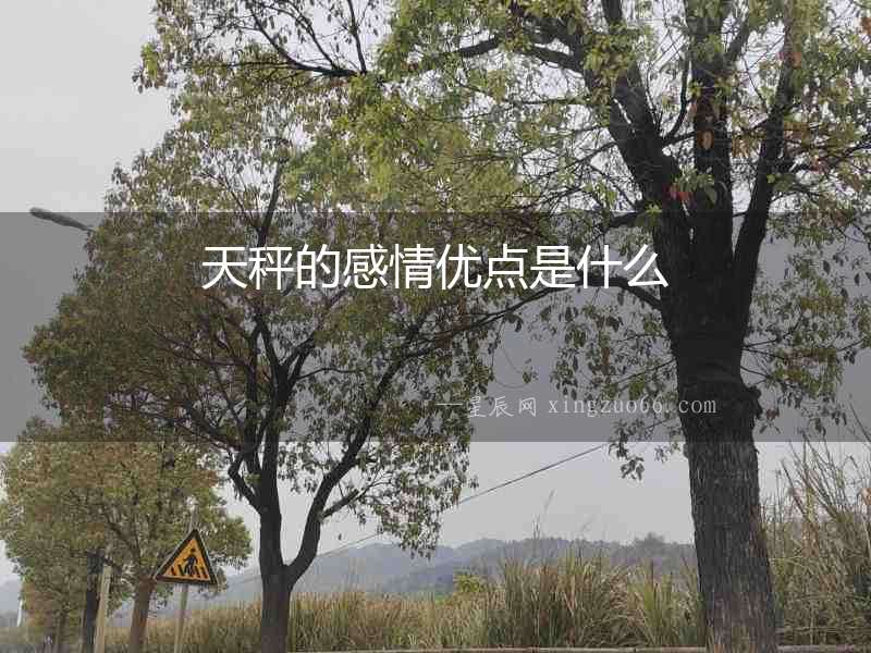 天秤的感情優(yōu)點是什么