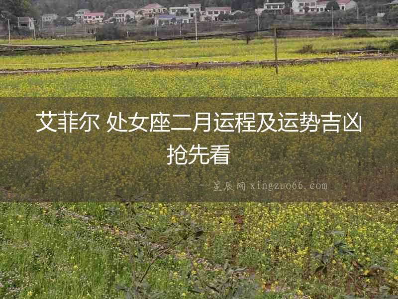 艾菲爾 處女座二月運程及運勢吉兇搶先看