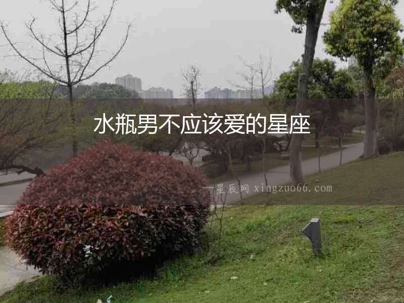水瓶男不應該愛的星座