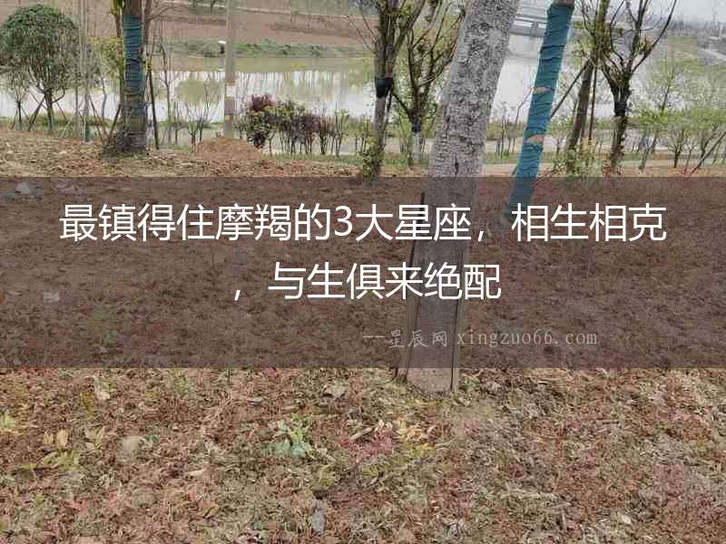最鎮得住摩羯的3大星座，相生相克，與生俱來絕配