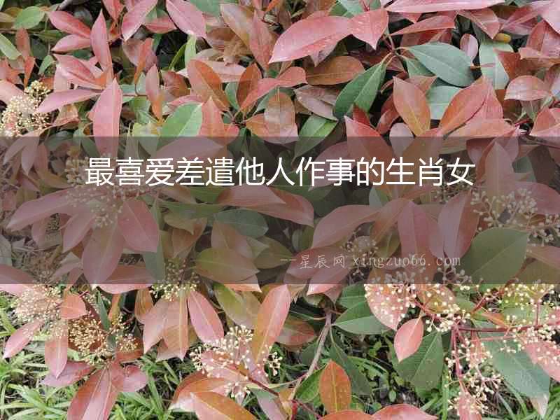 最喜愛差遣他人作事的生肖女