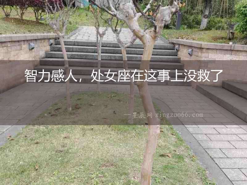 智力感人，處女座在這事上沒救了