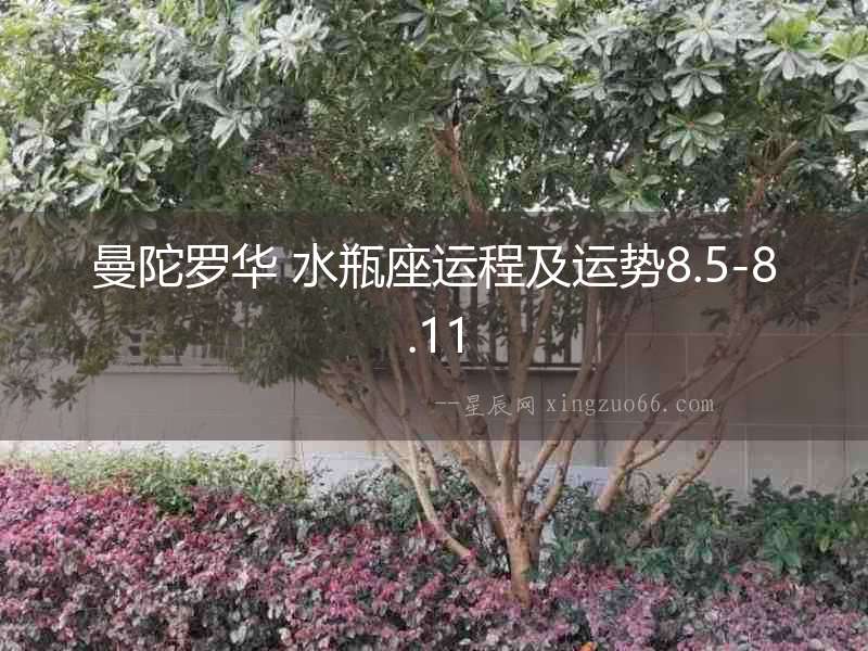 曼陀羅華 水瓶座運程及運勢8.5-8.11