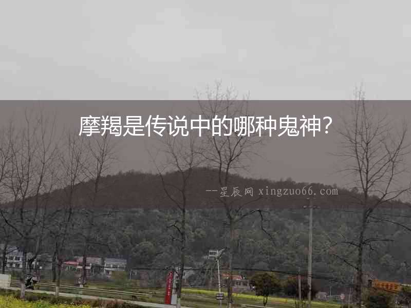 摩羯是傳說中的哪種鬼神？