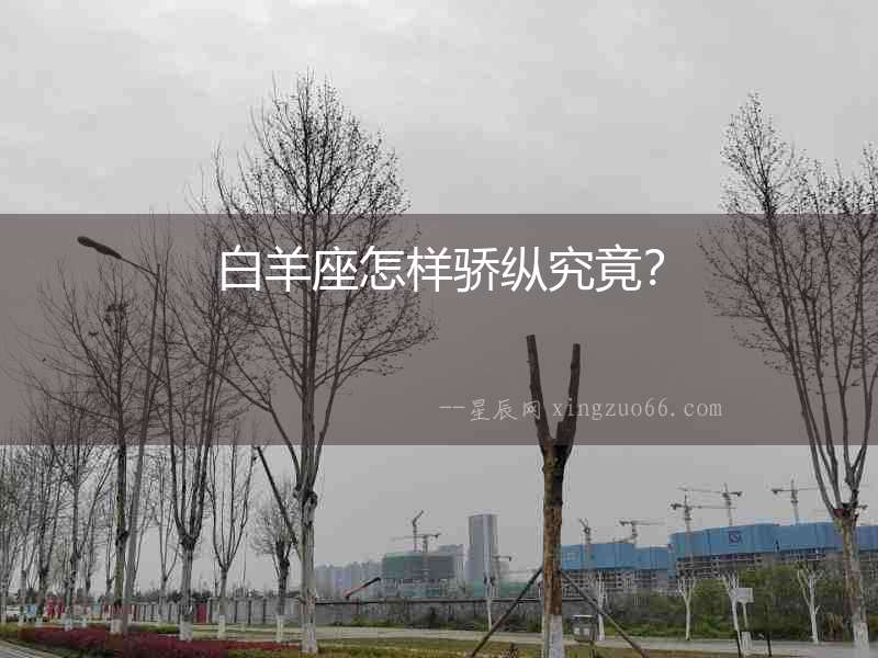 白羊座怎樣驕縱究竟？