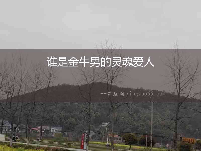 誰是金牛男的靈魂愛人
