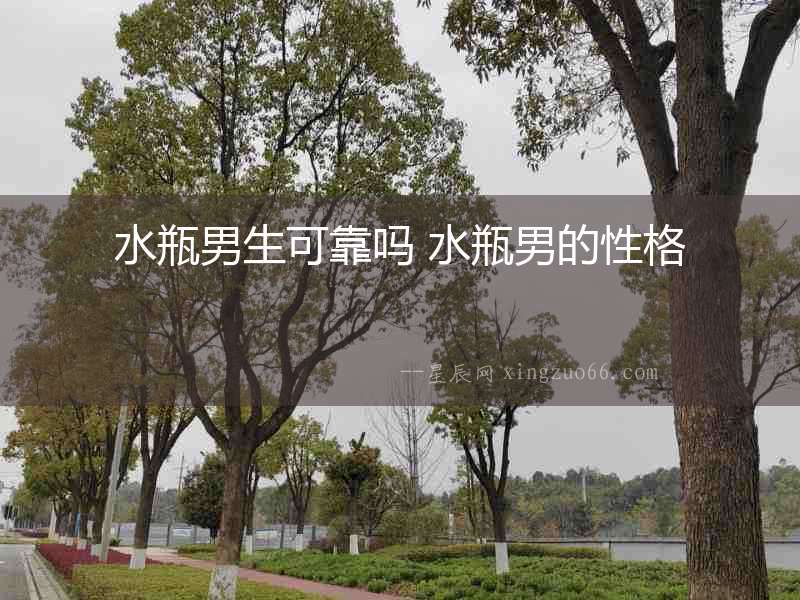 水瓶男生可靠嗎 水瓶男的性格