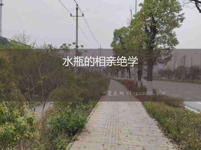 水瓶的相親絕學(xué)
