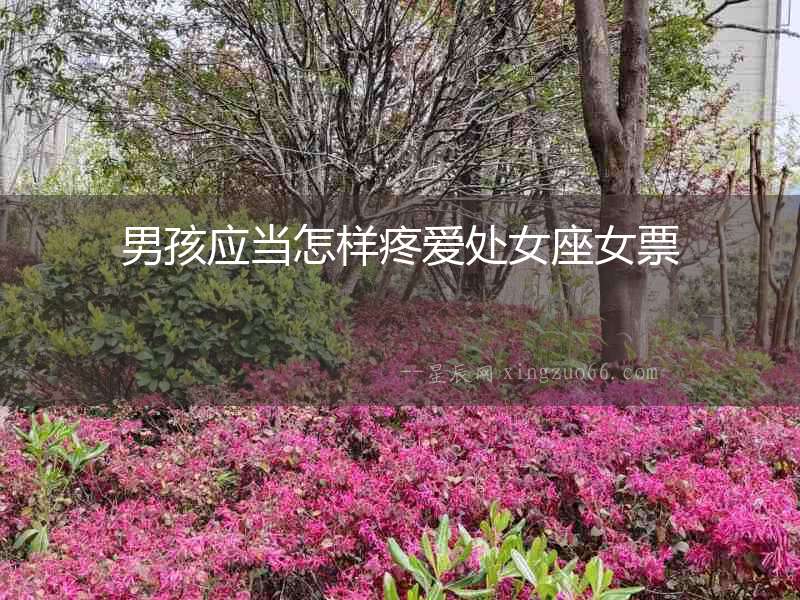 男孩應(yīng)當(dāng)怎樣疼愛處女座女票