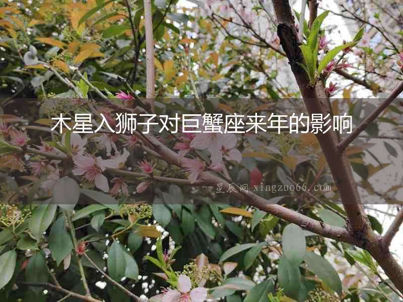 木星入獅子對(duì)巨蟹座來(lái)年的影響