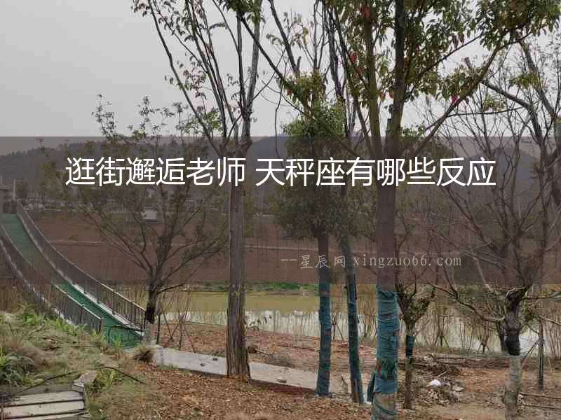 逛街邂逅老師 天秤座有哪些反應