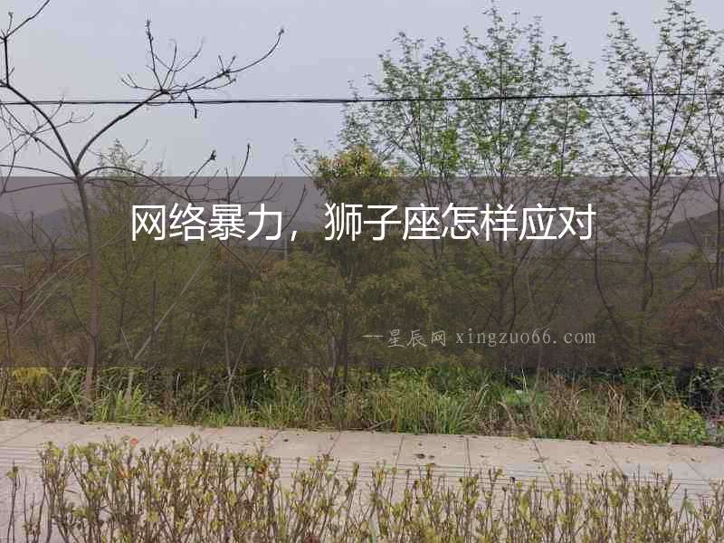 網(wǎng)絡(luò)暴力，獅子座怎樣應(yīng)對