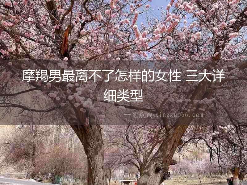 摩羯男最離不了怎樣的女性 三大詳細(xì)類型