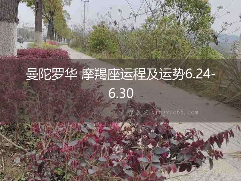 曼陀羅華 摩羯座運程及運勢6.24-6.30