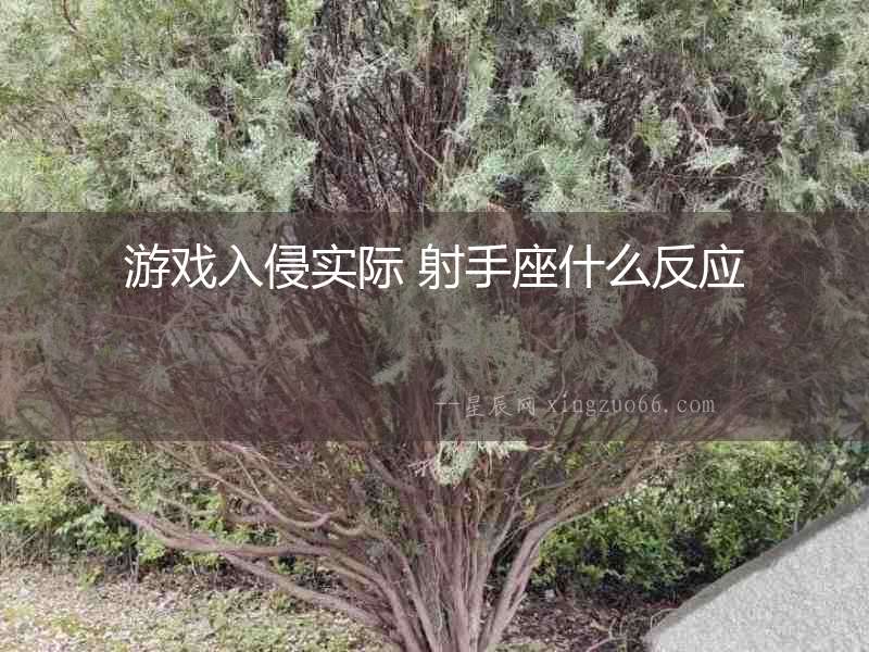 游戲入侵實(shí)際 射手座什么反應(yīng)