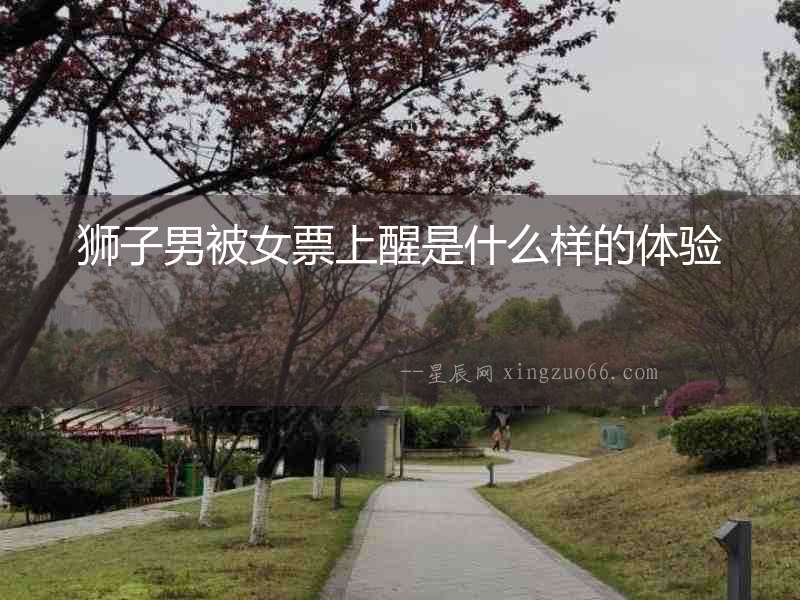 獅子男被女票上醒是什么樣的體驗