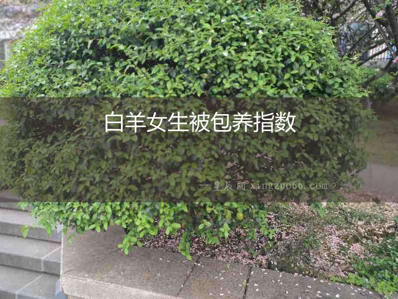 白羊女生被包養(yǎng)指數(shù)