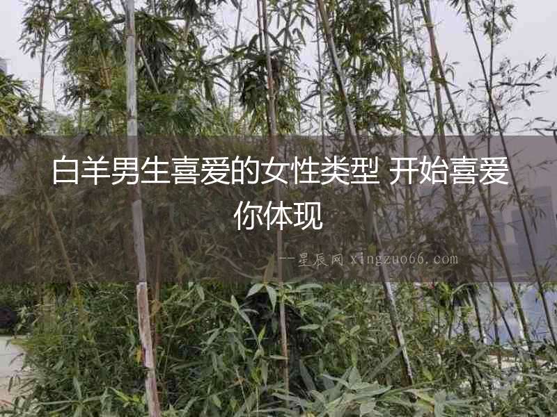 白羊男生喜愛的女性類型 開始喜愛你體現(xiàn)
