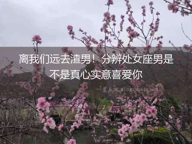 離我們遠去渣男！分辨處女座男是不是真心實意喜愛你